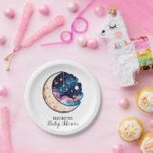 Kinder Twinkle Stars Baby Dusche Pappteller (Party)