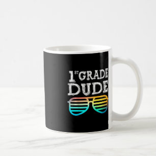 Kinder Typ der ersten Klasse zurück zur Schule Kaffeetasse