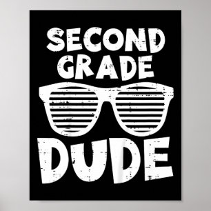 Kinder Typ der zweiten Klasse CK zum ersten Schult Poster