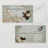 Kinder- und Familientherapeut Visitenkarte (Vorne/Hinten)