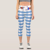 Kinder und Gingham Capri Leggings (Vorderseite)