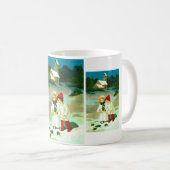 Kinder und Klee Kaffeetasse (VorderseiteRechts)