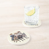 Kinder und Pferde Untersetzer (Seite)