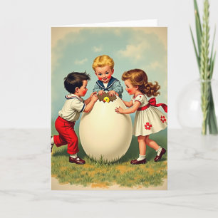 Kinder und Schlupfszene Karte
