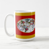 Kinder und Snowman-Tasse Kaffeetasse (Links)