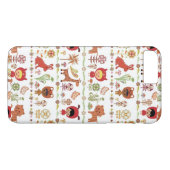 Kinder-und Tier-Muster Case-Mate iPhone Hülle (Rückseite (Horizontal))