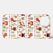 Kinder-und Tier-Muster Case-Mate iPhone Hülle (Rückseite (Horizontal))