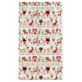 Kinder-und Tier-Muster Kleine Geschenktüte (Rückseite)