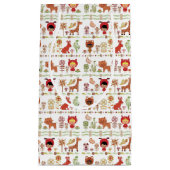 Kinder-und Tier-Muster Kleine Geschenktüte (Vorderseite)