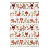 Kinder-und Tier-Muster Mini Klemmbrett (Rückseite)