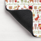 Kinder-und Tier-Muster Mousepad (Ecke)