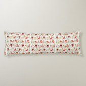 Kinder-und Tier-Muster Seitenschläferkissen (Rückseite)