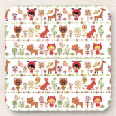 Kinder-und Tier-Muster Untersetzer (Vorderseite)