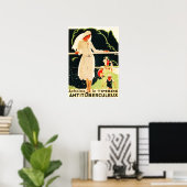 Kinder und Tuberkulose Bewusstsein Alte Französisc Poster (Heimbüro)
