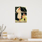 Kinder und Tuberkulose Bewusstsein Alte Französisc Poster (Küche)