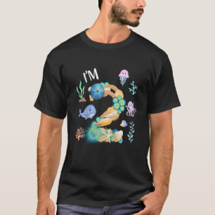 Kinder unter dem Meer 2. Geburtstag Junge Fische 2 T-Shirt