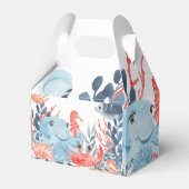 Kinder unter dem Meer Geburtstagsparty Geschenkschachtel (Rückseite)