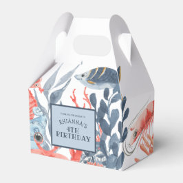 Kinder unter dem Meer Geburtstagsparty Geschenkschachtel