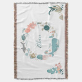 Kinder unter dem Personalisierten Namen Wasser Decke (Vorderseite Vertikal)