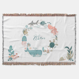 Kinder unter dem Personalisierten Namen Wasser Decke