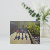 Kinder unter Lesbos 1999 Postkarte (Stehend Vorderseite)