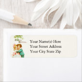 Kinder unter Mistletoe Weihnachten (Insitu)