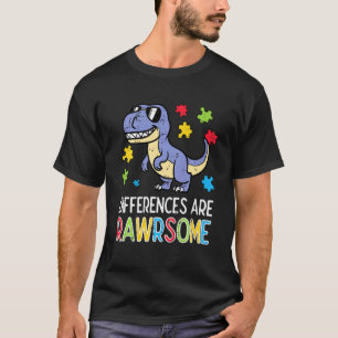 Kinder Unterschiede Rawrsome Trex Dino Kleinkind J T-Shirt