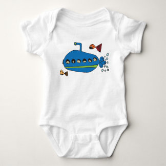 Kinder Unterwasser Baby Strampler