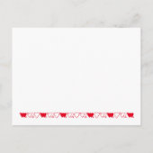 Kinder Valentinstag Ankündigungspostkarte (Rückseite)