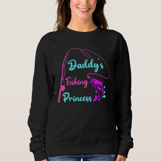 Kinder Vaters Angelprinzessin Sweatshirt (Vorderseite)