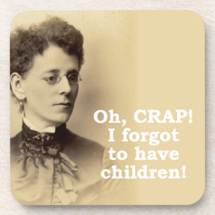 Kinder vergessen getränkeuntersetzer