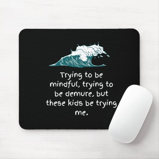 Kinder versuchen mir Maus-Pad Mousepad (Mit Mouse)