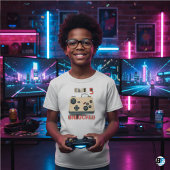 Kinder Video Gaming Stufe 5 Entsperrt T-Shirt