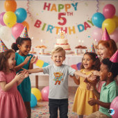 Kinder Video Gaming Stufe 5 Entsperrt T-Shirt