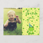 Kinder Vielen Dank für Ihr Glück Frosch Postcard Postkarte (Vorderseite)