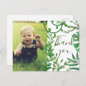 Kinder Vielen Dank Wild Jungle Postcard Postkarte (Vorne/Hinten)