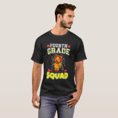 Kinder vierter Klasse Squad Grundschule T-Shirt (Vorne ganz)