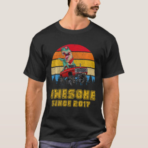 Kinder Vintag Phantastisch seit 2017 Rex Monster T T-Shirt