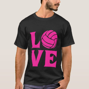 Kinder Volleyball Appero I Liebe Volleyball Gi T-Shirt