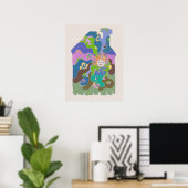 Kinder von Atuma Poster (Heimbüro)