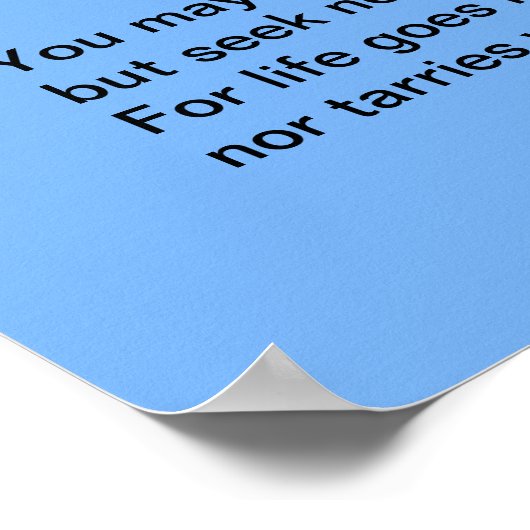 Kinder von Kahlil Gibran Poster (Ecke)