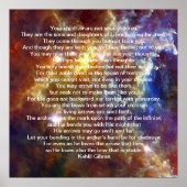 Kinder von Kahlil Gibran Poster (Vorne)