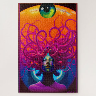 Kinder von Medusa Ken Gage Surrealismus Puzzle