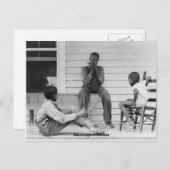 Kinder von Sharecropper, ca. 1935 Postkarte (Vorne/Hinten)