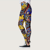Kinder von Third Eye Vision - Stainedglass mit Log Leggings (Links)