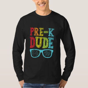 Kinder vor dem K-Typ erster Tag der Vorschule T-Shirt