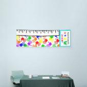 Kinder wachsen Diagramm Banner (Messeveranstaltung)