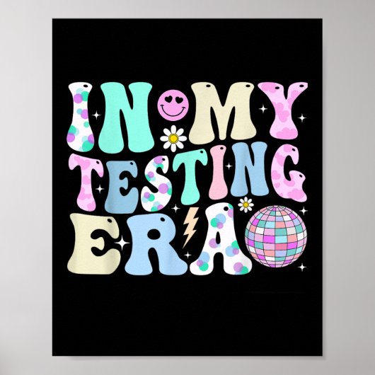 Kinder wachsen in meinem Testzeitlehrer Poster (Vorne)