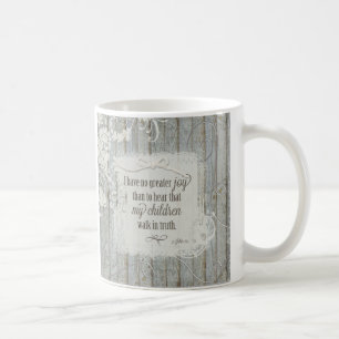 Kinder wandeln in der Wahrheit - 3. Johannes 1:4 Kaffeetasse
