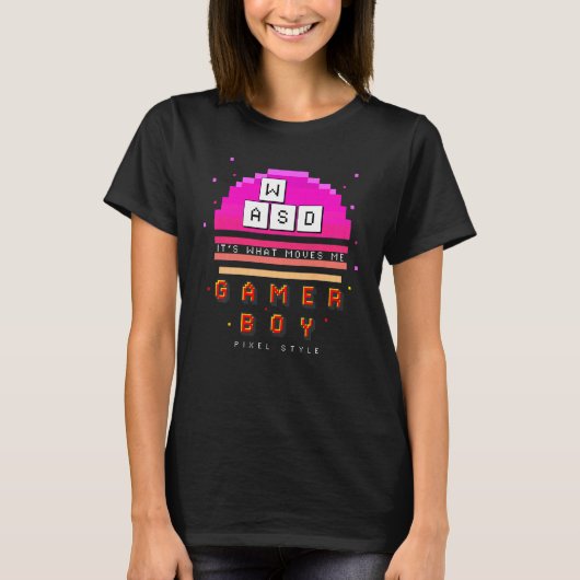 Kinder waren das, was mich Computer-Videospiele be T-Shirt (Vorderseite)